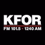 KFOR FM 101.5 AM 1240 - KFOR logo