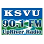 KSVU 90.1 FM Upriver Radio logo