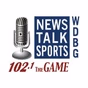 102.1 The Game - WDBG-HD2 logo