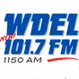 WDEL 101.7 FM 1150 AM - WDEL-FM logo