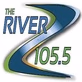 105.5 FM The River - KRVR logo