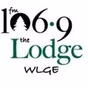 FM 106.9 The Lodge - WLGE logo