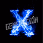 Generación X 80s, 90s logo