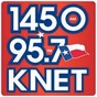1450/95.7 KNET - KNET logo