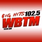 102.5 WBTM - WBTM logo