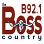 B92.1 The Boss - WBKN logo