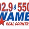 Real Country 92.9 - WAME logo