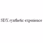 SDX Synthetic Experience logo
