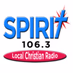 Spirit 106.3 - KZKZ-FM logo