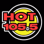 Hot 105.5 - CKQK-FM logo