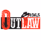 Outlaw Country 106.5 - KKIK logo