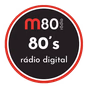 M80 Rádio - 80s logo