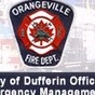 Orangeville, ON, Canada Fire logo
