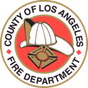 Los Angeles County Fire - Blue 8 logo