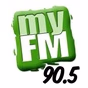 90.5 myFM - CKXM-FM logo