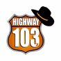 Highway 103.7 - WZVL logo