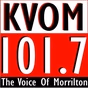KVOM 101.7 - KVOM-FM logo