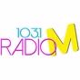 103.1 Radio M - WROM logo