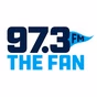97.3 The Fan - KWFN logo