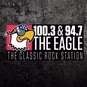 100.3 & 94.7 The Eagle - WIYN logo