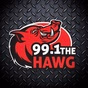 99.1 The Hawg - KRZS logo