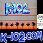 K-102 South Florida's Hottest Rock logo