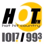 101.7 Hot FM - KBYB logo
