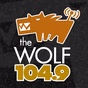 104.9 The WOLF - CFWF-FM logo