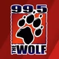 99.5 The Wolf - KWJJ-FM logo
