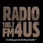 100.7 FM Radio 4US logo