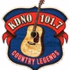 Country Legends 101.7 - KDNO logo