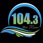 104.3 The River - WXBC logo