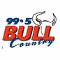 Bull Country 99.5 - KZZL-FM logo
