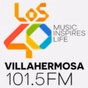 Los 40 Villahermosa 101.5 FM - XHEPAR logo