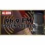 96.9 FM GOSEN STEREO logo