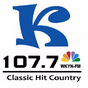 K 107.7 - WKYN logo