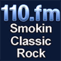 110.FM - Smokin Classic Rock logo
