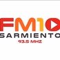 FM 10 Capitan Sarmiento logo