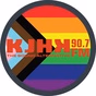 KJHK 90.7 - KJHK logo