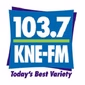 103.7 KNE-FM - WKNE logo