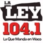 La Ley 104.1 FM - KWOW logo