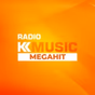 Radio KMusic MEGAHIT logo
