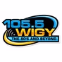 105.5 & 95.7 - WIGY logo