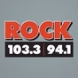 Rock 103.3 & 94.1 - W231DC logo