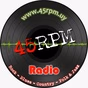45RPM Radio Online logo