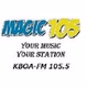Magic 105 - KBOA-FM logo