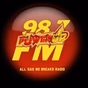 98.7FM PowerUp logo