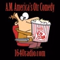 1640 A.M. America Radio - Comedy Channel logo