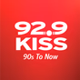 92.9 Kiss logo