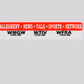 The Allegheny News-Talk Sports Network - WTIV logo